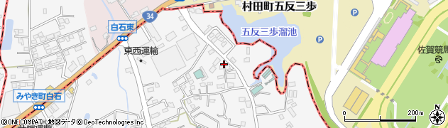 佐賀県三養基郡みやき町白壁4157周辺の地図
