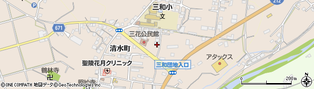 大分県日田市清水町946周辺の地図