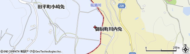 坂瀬川周辺の地図