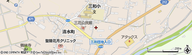大分県日田市清水町954周辺の地図