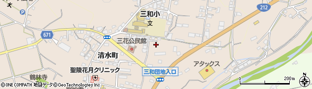 大分県日田市清水町955周辺の地図
