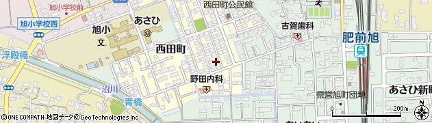 佐賀県鳥栖市西田町171周辺の地図