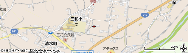 大分県日田市清水町994周辺の地図
