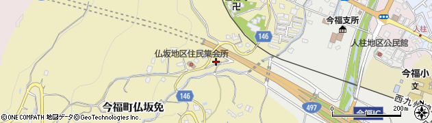 長崎県松浦市今福町仏坂免周辺の地図
