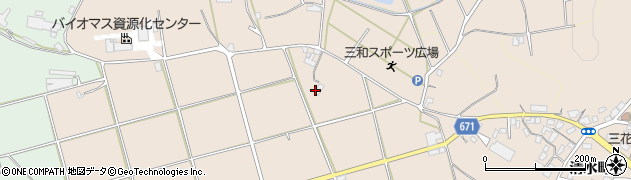 大分県日田市清水町1719周辺の地図