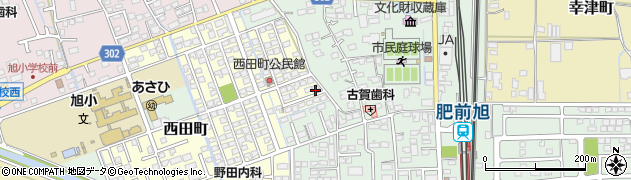 佐賀県鳥栖市西田町201周辺の地図