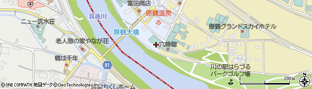 福岡県朝倉市杷木志波1周辺の地図