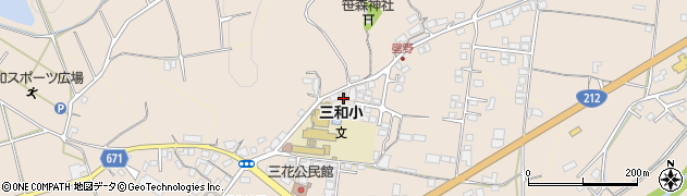 大分県日田市清水町1186周辺の地図