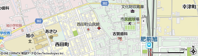 佐賀県鳥栖市西田町133周辺の地図