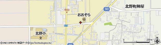 福岡県久留米市北野町中679周辺の地図