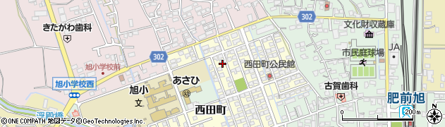 佐賀県鳥栖市西田町41周辺の地図