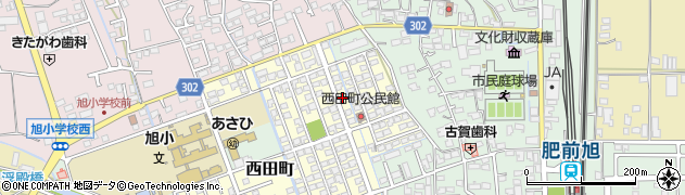 佐賀県鳥栖市西田町87周辺の地図