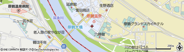 福岡県朝倉市杷木志波36周辺の地図