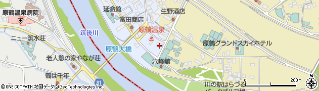 福岡県朝倉市杷木志波37周辺の地図