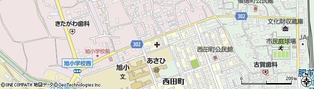 佐賀県鳥栖市西田町8周辺の地図