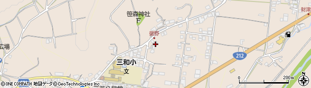 大分県日田市清水町1043周辺の地図