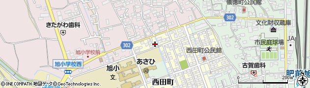 佐賀県鳥栖市西田町21周辺の地図