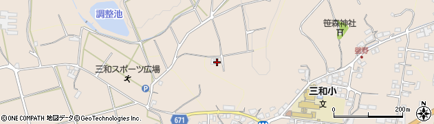 大分県日田市清水町1326周辺の地図