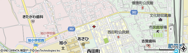 佐賀県鳥栖市西田町26周辺の地図