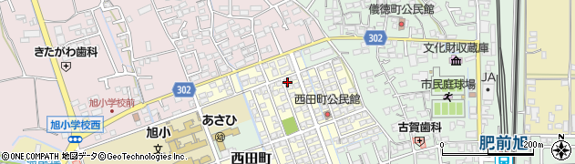 佐賀県鳥栖市西田町66周辺の地図