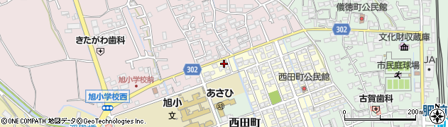 佐賀県鳥栖市西田町12周辺の地図