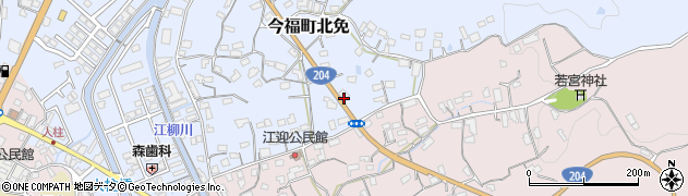 長崎県松浦市今福町北免1910周辺の地図