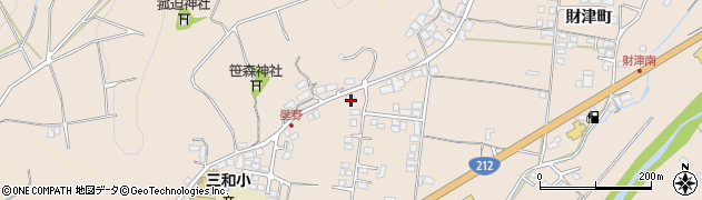 大分県日田市清水町1039周辺の地図
