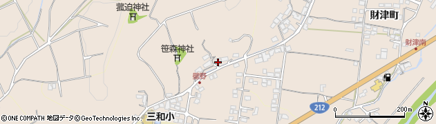 大分県日田市清水町1075周辺の地図