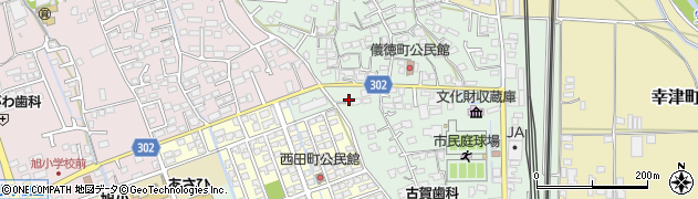 佐賀県鳥栖市儀徳町2978周辺の地図