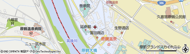 福岡県朝倉市杷木志波25周辺の地図