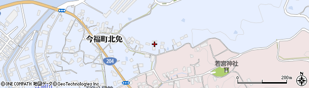 長崎県松浦市今福町北免1822周辺の地図