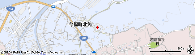 長崎県松浦市今福町北免1885周辺の地図