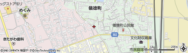 佐賀県鳥栖市儀徳町3017周辺の地図