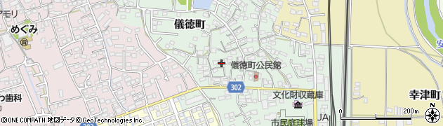 佐賀県鳥栖市儀徳町3007周辺の地図