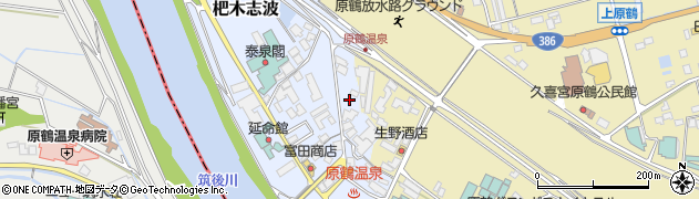 福岡県朝倉市杷木志波54周辺の地図