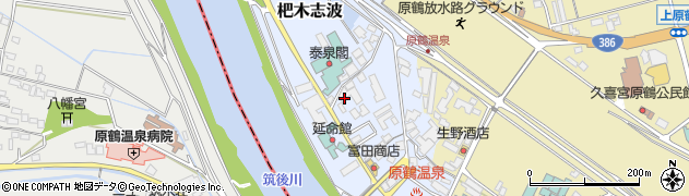 福岡県朝倉市杷木志波21周辺の地図