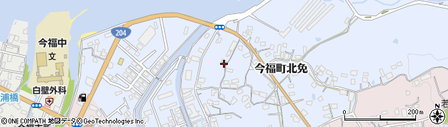 長崎県松浦市今福町北免2014周辺の地図