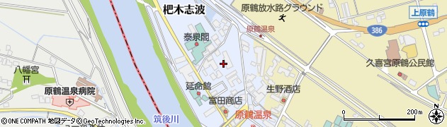 福岡県朝倉市杷木志波48周辺の地図