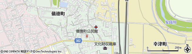 佐賀県鳥栖市儀徳町1733周辺の地図