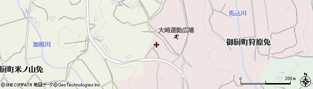 長崎県松浦市御厨町狩原免499周辺の地図