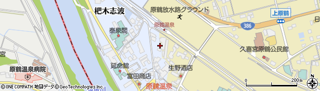 福岡県朝倉市杷木志波56周辺の地図