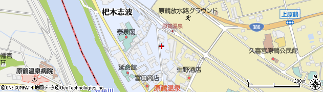 福岡県朝倉市杷木志波55周辺の地図