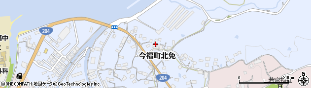長崎県松浦市今福町北免1968周辺の地図