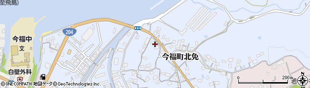 長崎県松浦市今福町北免1989周辺の地図