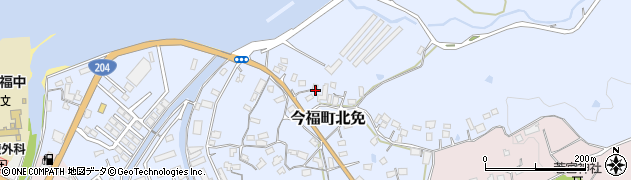 長崎県松浦市今福町北免1971周辺の地図