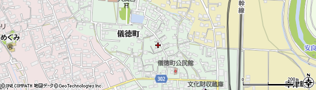 佐賀県鳥栖市儀徳町3032周辺の地図