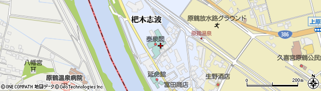 福岡県朝倉市杷木志波20周辺の地図