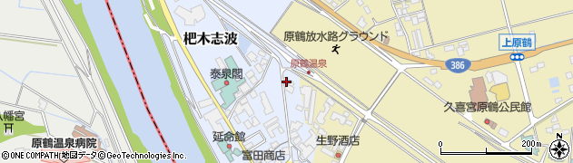 福岡県朝倉市杷木志波58周辺の地図