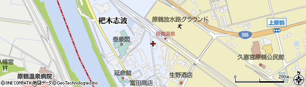 浮羽交通タクシー原鶴営業所周辺の地図