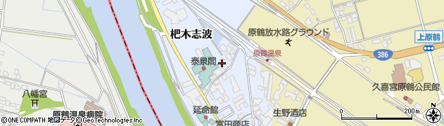 福岡県朝倉市杷木志波76周辺の地図